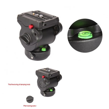 JIEYANG JY0606H hydraulic PTZ tripod head