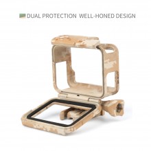 SHOOT Side Open Camouflage Standard Border Frame for GoPro Hero 