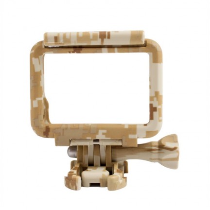 SHOOT Side Open Camouflage Standard Border Frame for GoPro Hero 