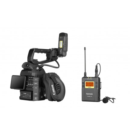 Saramonic UwMic9 TX9+RX-XLR9 UHF Wireless Lavalier Mic System with Plug-On