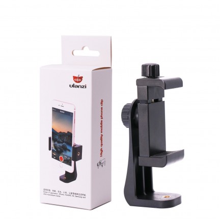 Ulanzi Smartphone Tripod Mount Adapter Tripod Clipper Holder