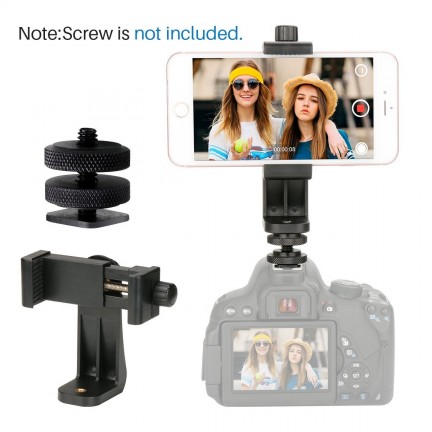 Ulanzi Smartphone Tripod Mount Adapter Tripod Clipper Holder