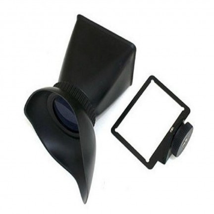 V3 LCD Viewfinder 2.8x Magnifier Extender Magnetic Hood for Canon 600D 60D