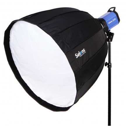 Professional quick setup Hexadecagon softbox Umbrella 120cm