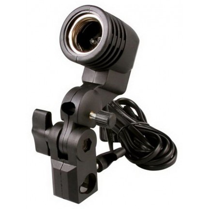 E27 flash strobe bulb umbrella holder socket