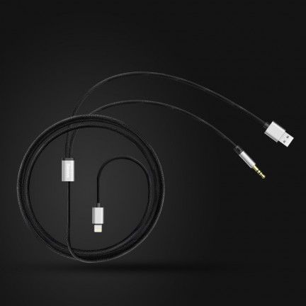 Baseus L34 apple to 3.5mm and USB charging Cable