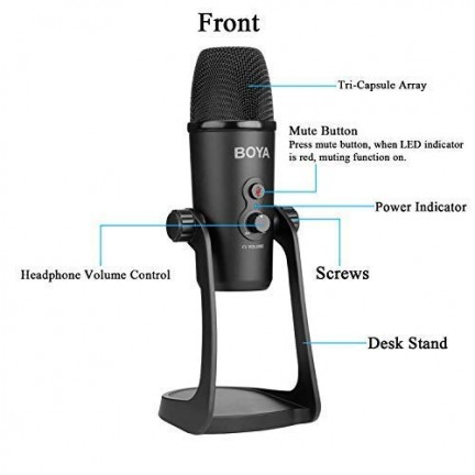 BOYA BY-PM700 USB Condenser Microphone