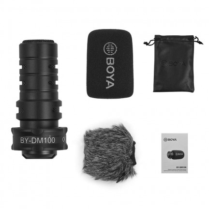 BOYA BY-DM100 Digital Stereo Cardioid Condenser Microphone