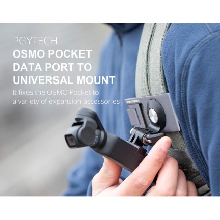 3 Pcs/set PGYTECH OSMO Pocket Data Port to Universal Mount