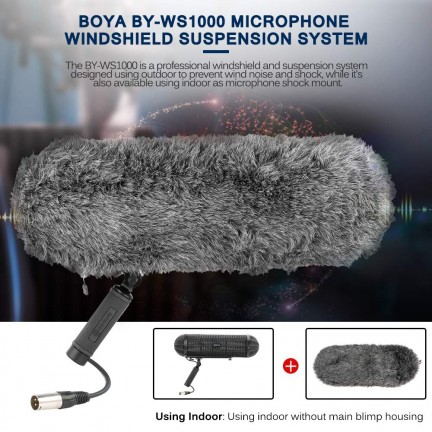 BOYA BY-WS1000 Microphone Blimp 