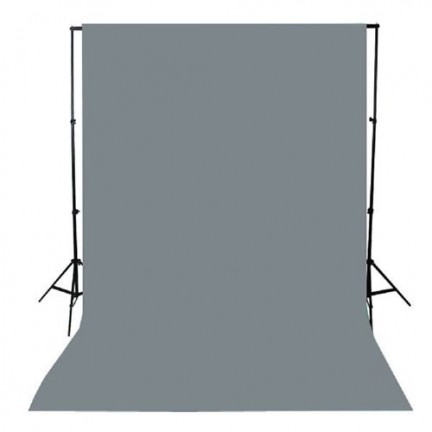 Muslin Grey Backdrop 3x6m