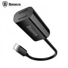 Baseus L36 2 in 1 Audio & Charger Socket Adapter Cable For iPhone