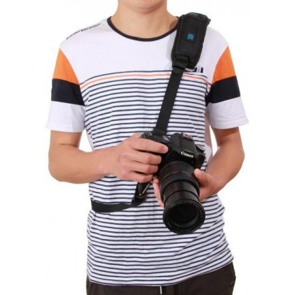 Quick Release Anti-Slip Soft Pad Nylon Single Shoulder Camera Strap