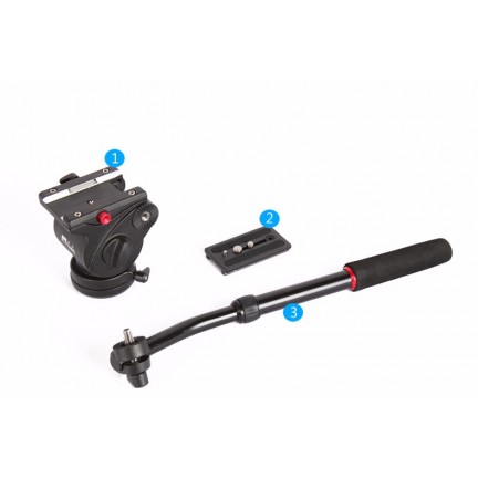 JY0506 Aluminum Alloy Professional Monopod For Video & Camera