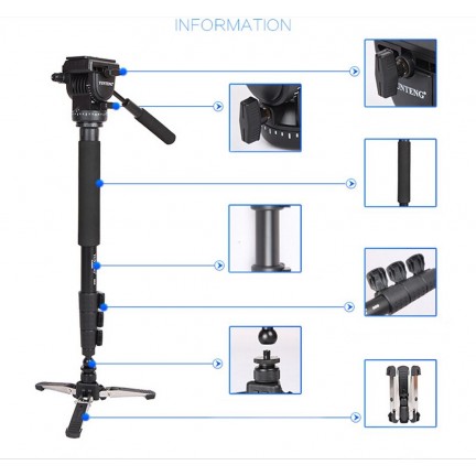 YUNTENG VCT-588 Monopod