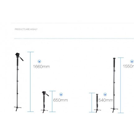 YUNTENG VCT-588 Monopod