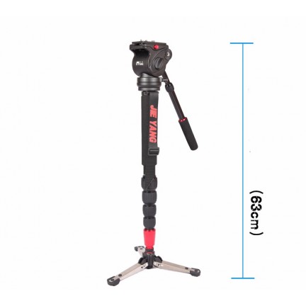 JY0506 Aluminum Alloy Professional Monopod For Video & Camera