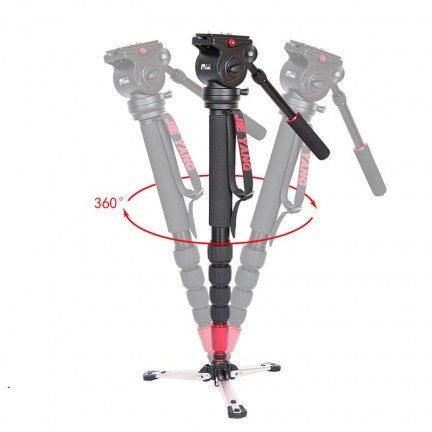 JY0506 Aluminum Alloy Professional Monopod For Video & Camera