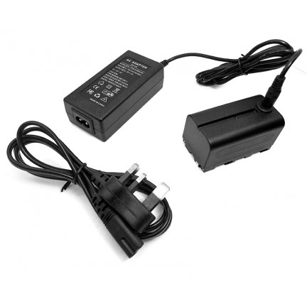 Power Adapter Plus NP-F750 Dummy Battery Replace NP-F970 F550 F570