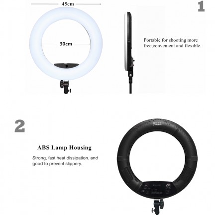 Ring Light Yidoblo FS-480II Black