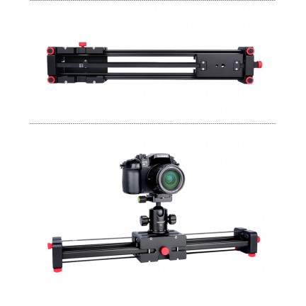 Slider Dolly 50cm Track Rail Stabilizer 100cm Sliding Distance