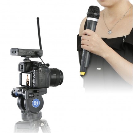Saramonic WM4CA Professional Portable Wireless VHF Handheld Microphone System 