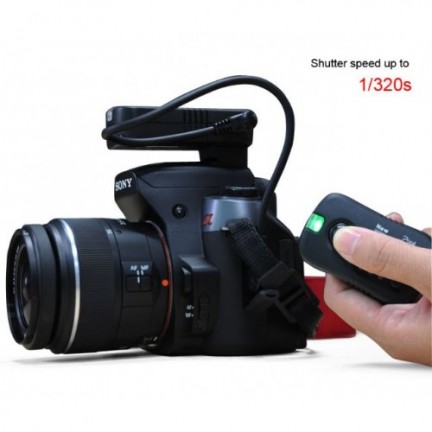 Pixel TF-361 Wireless Remote Flash Trigger Transmitter+Receiver For Canon