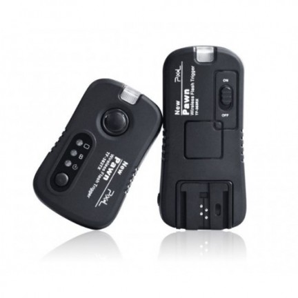 Pixel TF-361 Wireless Remote Flash Trigger Transmitter+Receiver For Canon
