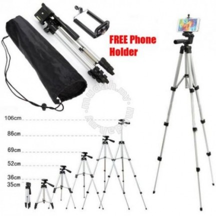 Weifeng WT-3110A Tripod And Mobile Clip