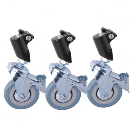 NiceFoto Light stand Wheels kits with lock