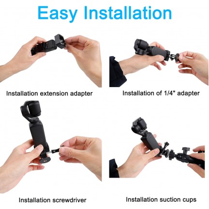Suction Cup Mount for DJI Osmo Pocket 3