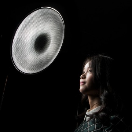 Beauty Dish 55cm with Grid and Diffuser