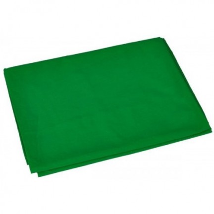خلفية قماش اخضر بدون استاند مقاس عرض 3 طول 6 متر
