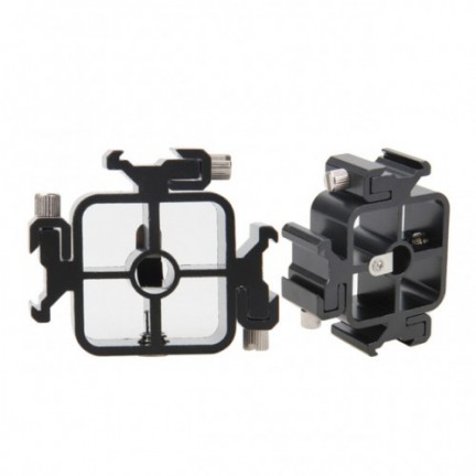 Adapter 3 in 1 Hot Shoe Bracket Speedlite Mount