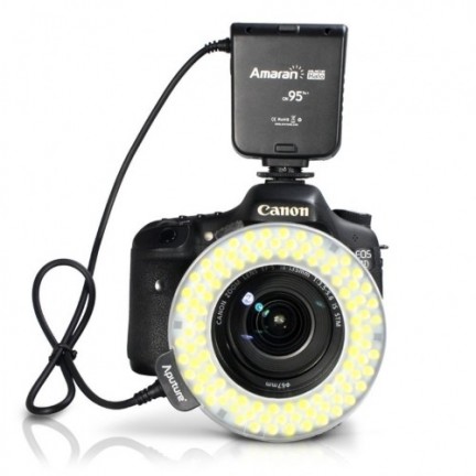 Aputure AHL-HN100 Amaran Halo LED Ring Flash for Nikon Cameras