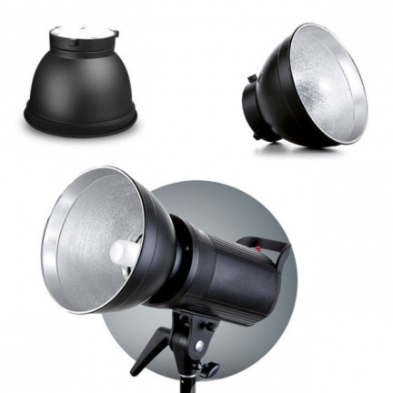 Reflector for Bowens Mount Studio Flash Lights 7inch