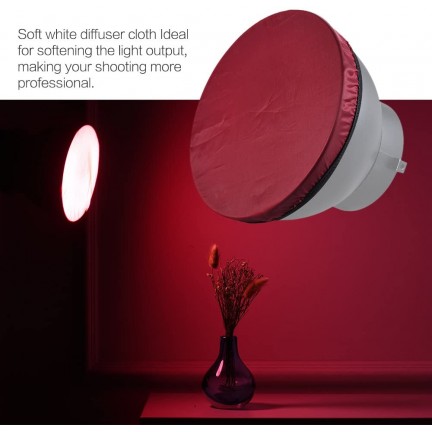 Standard Studio Strobe Reflector Light Soft Diffuser 5 Colors 