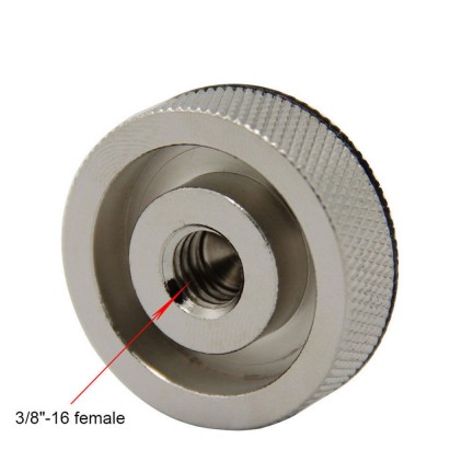 1/4 Male To 3/8 Female Screw Adapter