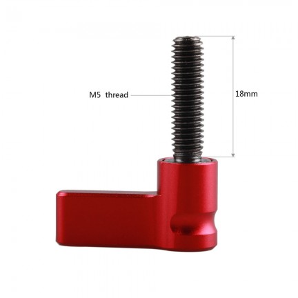 SmallRig M5 Red Wingnut Screw