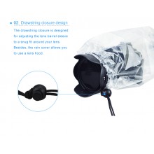 JJC Camera Raincoat Small DSLR with Lens Rain Cover