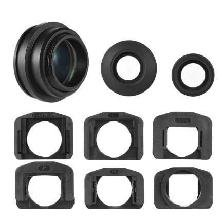 Andoer 1.51X Fixed Focus Viewfinder Eyepiece Eyecup Magnifier Lens
