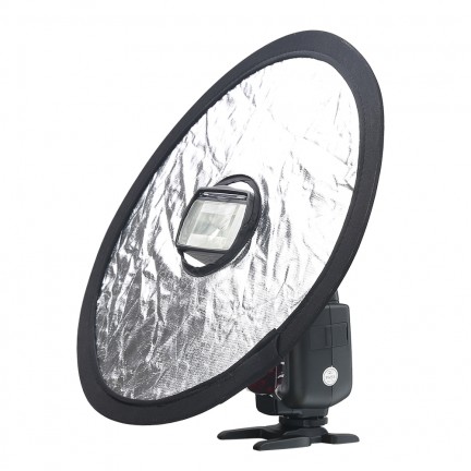 2in1 30cm Gold Silver Portable Folding Reflector