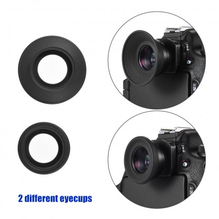 Andoer 1.51X Fixed Focus Viewfinder Eyepiece Eyecup Magnifier Lens