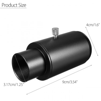 Aluminum T2 Adapter Telescope Extension Tube 1.25 inch Telescope Mount canon