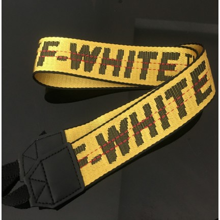 Off White Neoprene Neck Strap for cameras