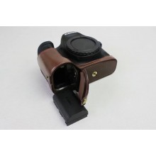 leather half protect for canon 5D3 5D Mark III 5DS 5D Mark 4