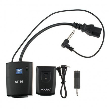 Godox AT-16 Wireless Flash Trigger Transmitter + Receiver Set - Black