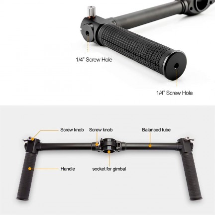 Zhiyun Crane 2 Dual Handheld Extended Handlebars