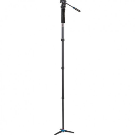 Benro A38TDS2 Series 3 Aluminum Monopod with 3-Leg Locking Base and S2 Video Head 