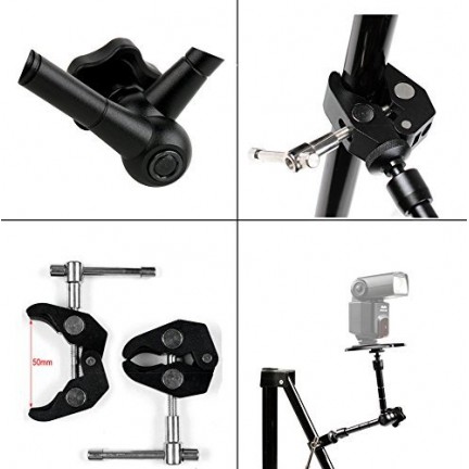 11 Inch Magic Arm and Super Clamp for DSLR LCD Camera 